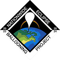 Logo for the Nationwide Eclipse Ballooning Project.