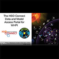 The HSO Connect Data and Model Access Portal for WHPI (Barbara Thompson)