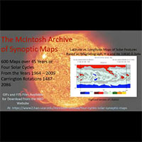 The McIntosh Archive of Synoptic Maps (Ian Hewins)