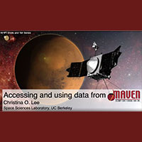 Accessing and using data from MAVEN (Christina Lee)